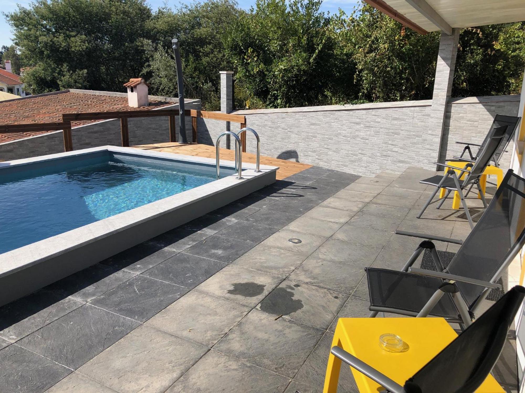Sun House III - Near Sintra - Kitchen - Pool Apartment Mem Martins Bagian luar foto