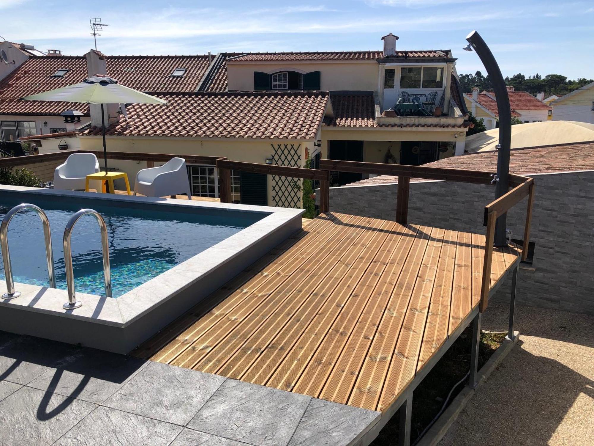 Sun House III - Near Sintra - Kitchen - Pool Apartment Mem Martins Bagian luar foto